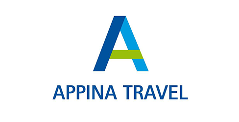 Das Logo des Reiseveranstalters APPINA TRAVEL