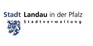 Das Stadtwappen der Stadt Landau in der Pfalz